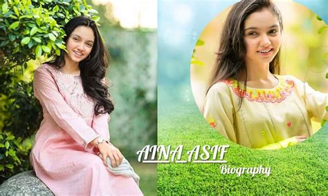 Aina Asif Age, Family, Biography & More »。